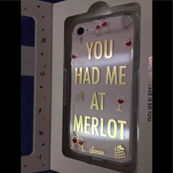 Sonix iPhone 7/8 Case / YOU HAD ME AT MERLOT - Picture 4 of 8